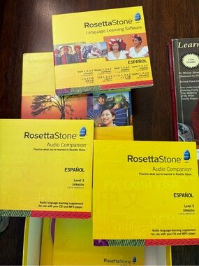 RosettaStone Español Audio Companion Set - Yellow